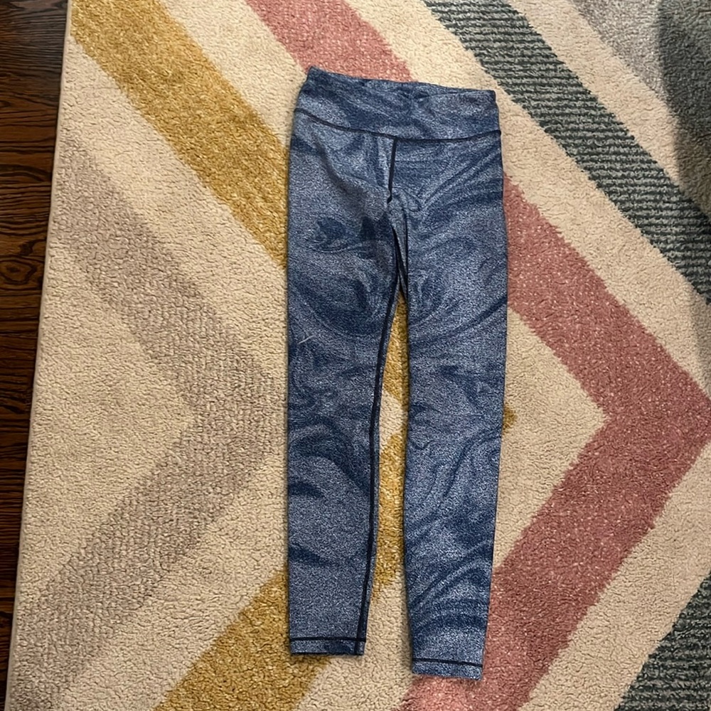 athleta girl high rise milky way tight
